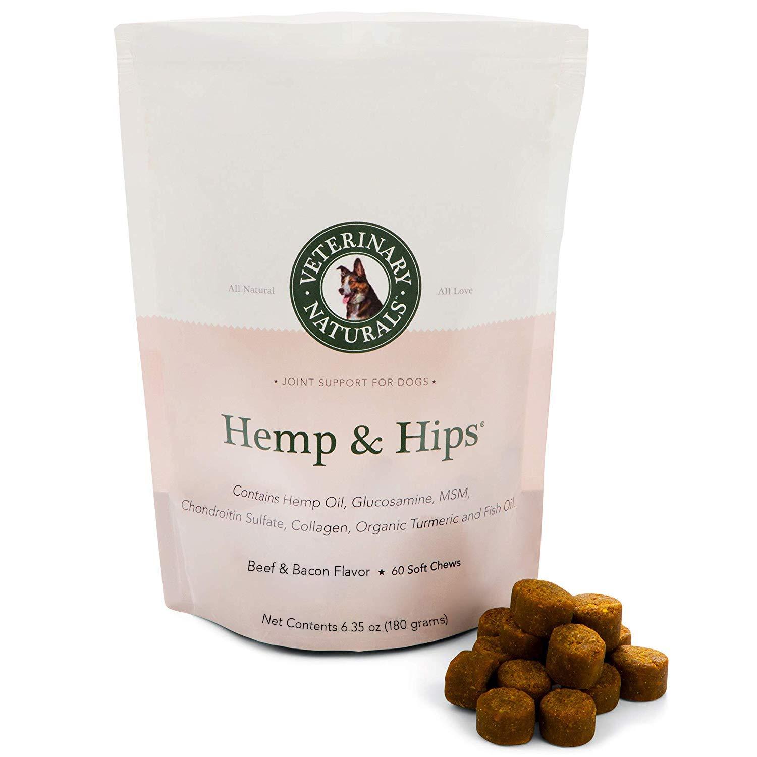 Vet Naturals Hemp & Hips soft chews
