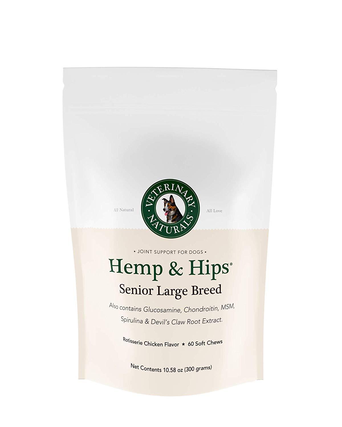 https://vetnaturals.com/collections/all-products-mns/products/veterinary-naturals-hemp-hips-chicken-senior-large-breed - Dog Arthritis Supplements: What Senior Dogs Really Need